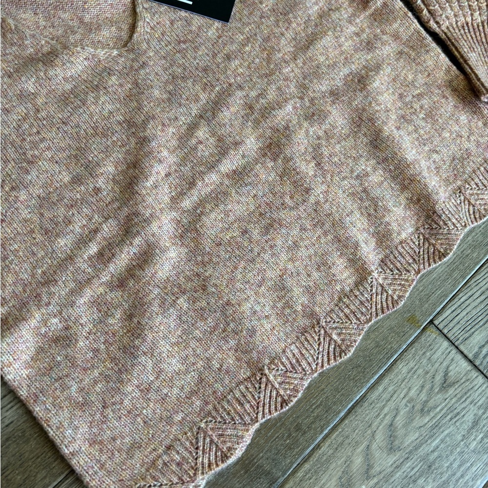 Frye and Co. Womens V Neck Long Sleeve Pullover Sweater Size L - Picture 5 of 8